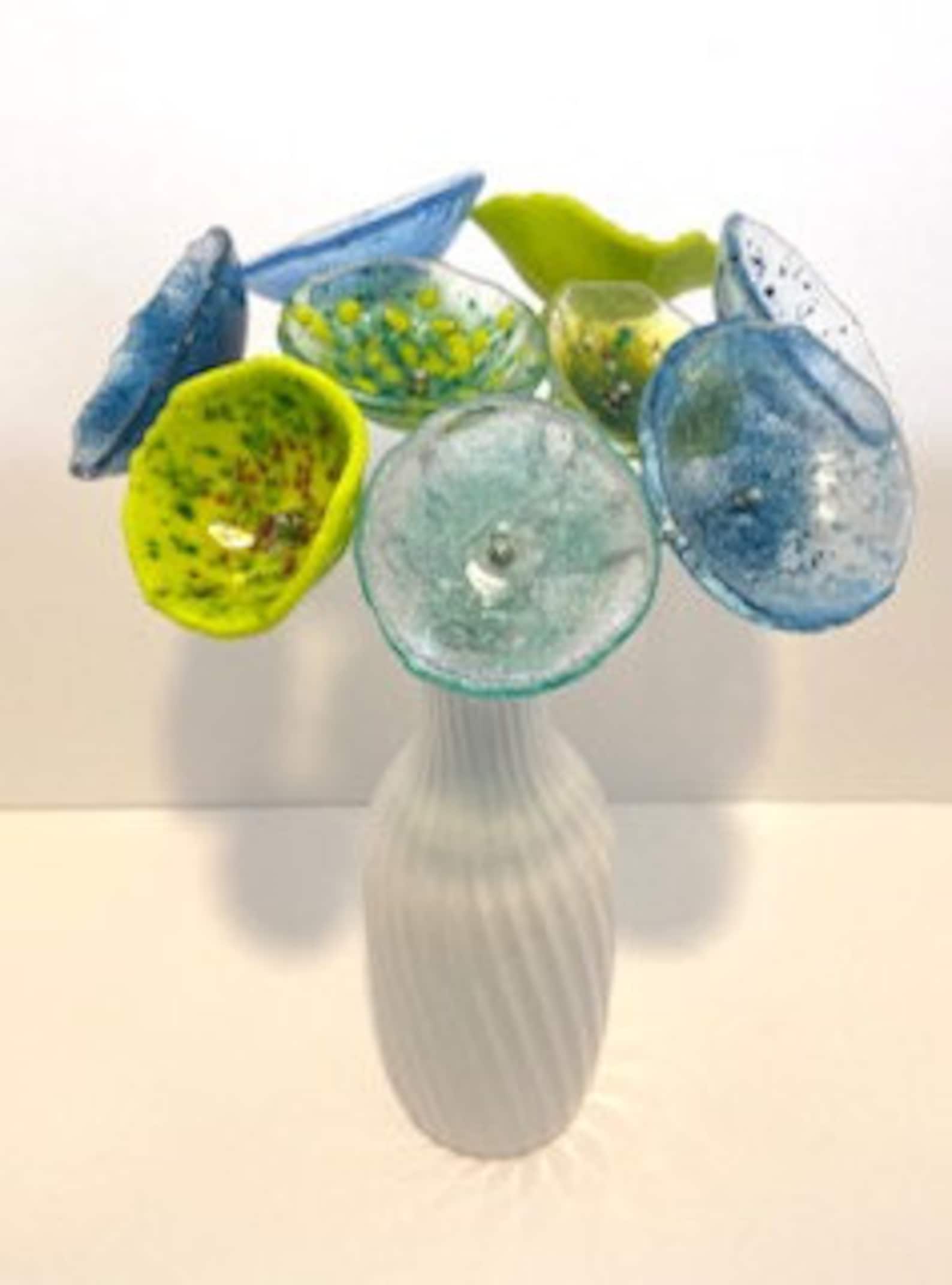 Create Your Own Bouquet of Glass Flowers Forever Flowers Etsy