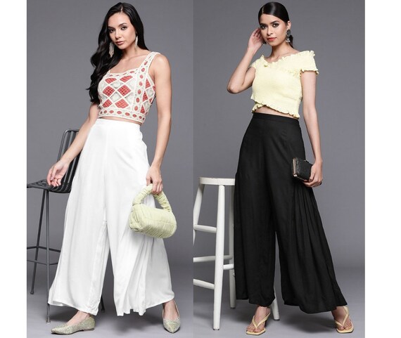 Palazzo Pant Prairie Cotton Printed 