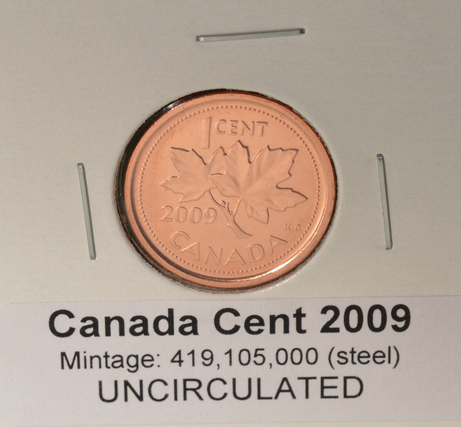2009 Canada Penny UNCIRCULATED Etsy UK