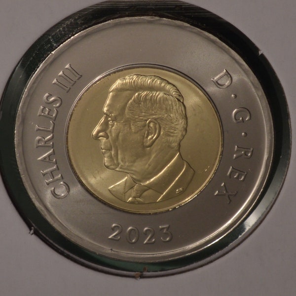 2023 Canada Toonie - KING CHARLES - UNCIRCULATED