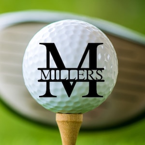 Fore the Best Dad Ever! Personalizowana Piłka Golfowa na Dzień Ojca - Własne Imię lub Wiadomość - Prezent Golfowy dla Taty, Prezent dla Miłośników Golfa