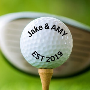 Best Dad by Par Golf Ball, Fathers Day Golf Gift, Golf Balls for Dad, Personalized Golf Balls,Golf Gifts for Dad, Dad Birthday Gift,Dad Gift