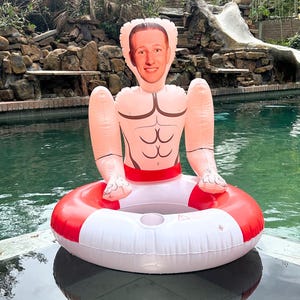 Custom Pool Float Bachelorette Hen Party Blow-up Doll, Funny Bride Float, Groom Husband Face Inflatable Blow Up Doll Bachelorette Trip Decor