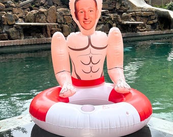 Aangepaste opblaaspop vrijgezellenfeest vrijgezellenfeest, grappige opblaaspop bruid, bruidegom echtgenoot gezicht opblaaspop opblaaspop vrijgezellenfeest