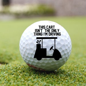 Indywidualna piłka golfowa, Piłki golfowe na dzień ojca, Piłka golfowa dla taty, Spersonalizowany prezent golfowy, monogramowana piłka golfowa, piłka golfowa z imieniem, nazwa golfa
