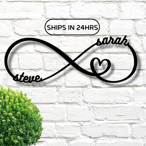 Metal Infinity Sign, Mom and Son Sign, Mom and Daughter Sign, Mothers Day Gift, Mom Signs for Mothers Day,  Mom Gift from Son, from Daughter