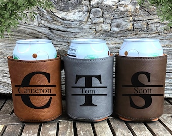 Groomsmen can holder, groomsman gift, Groomsmen Gifts, Groomsmen Proposals, Beerholder Personalized Guy Gift, Husband Gift, custom drink
