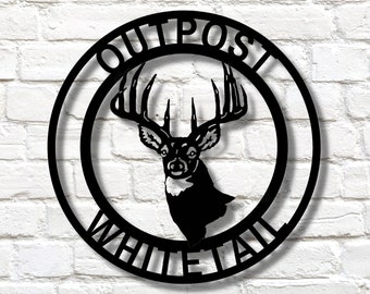 Custom Hunting Man Cave Sign, Camp sign, Fathers day gift sign, Man Cave Sign, Personalized Man Cave Sign Metal, Custom Man Cave Sign
