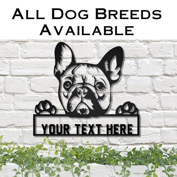 Your Custom Dog Metal Sign, Metal Sign, Personalized Dog Sign, Dog Monogram, Dog Sign, Dog Mom Gift, Dog Gift, Dog House Decor, Gift for dog