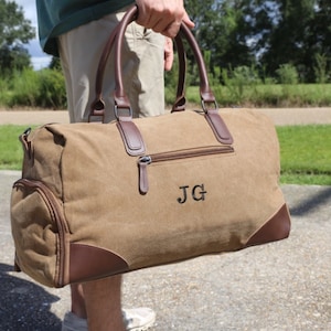Personalisierte Ledertasche, Leder Weekender, Leder Reisetasche, Handgemachte Tasche, Leder Weekender Tasche, Leder Tote, Overnight Bag, Custom