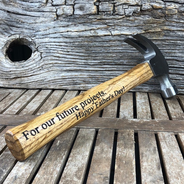 Fathers day hammer, Father of the Bride, Groom, Personalized Hammer, Custom, Home builder, Husband, Real estate, Groomsmen, Gift for him