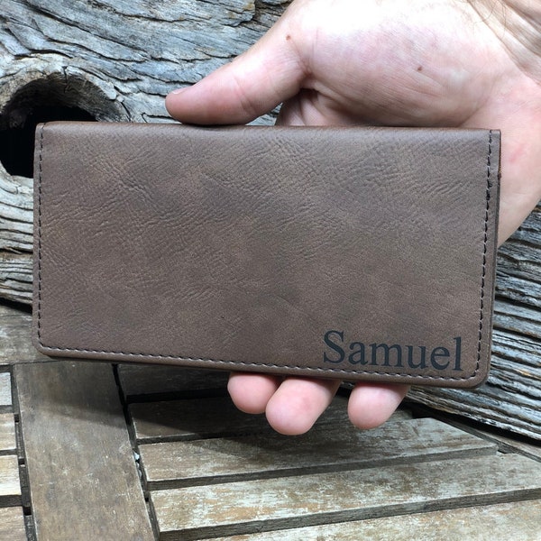 Checkbook Cover, Checkbook Holder, Checkbook Wallet, Leather Checkbook, Checkbook Case, Custom Checkbook, Black Checkbook, Checkbook Custom