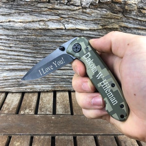 Coltello personalizzato, Coltello Groomsman, Coltello regalo Groomsmen, Coltello regalo fidanzato, Coltelli Groomsmen, Coltello tascabile, Regalo Groomsman, Anniversario