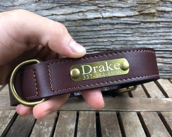 Personalized Laser Engraved Metal Buckle Dog Collar, Quick Release Buckle, Custom Pet Collar, Engraved Dog Collar, Dog Mom Gift, dog gift