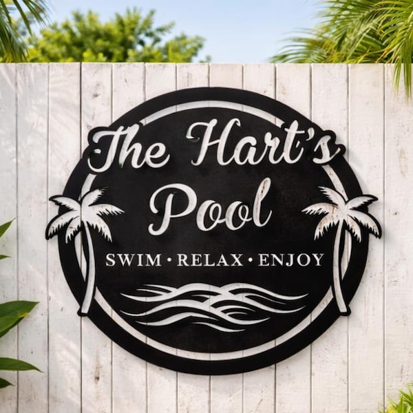 Pool Rental Sign Pool Signs - Etsy