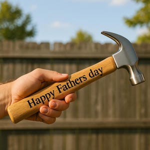 Personalized Hammer, Engraved Hammer, Custom Hammer - Gifts for Men - Husband Anniversary, Boyfriend Father's Day, Valentines gift for him