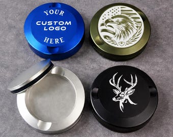 Op maat gegraveerd metalen blikje blikje voor nicotinezakjes - gekleurde blikjes, aangepaste nicotinehouder, gepersonaliseerd zakje blikje, dipcontainer, cadeau voor man