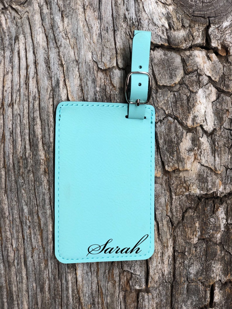 Luggage Tag Custom Luggage Tags / Engraved Luggage Tag / Etsy