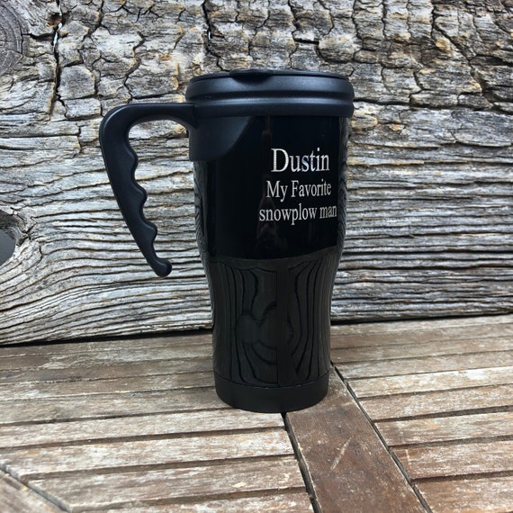 Personalised Travel Mug Metal Coffee Cup Engraved Coffee Cup