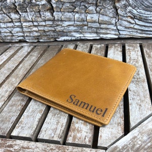 Cartera de cuero personalizado, cartera personalizada, billetera personalizada para hombres, cartera de hombre personalizada, cartera de cuero, cartera de cuero para hombre