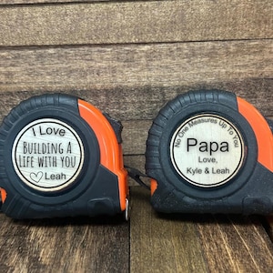 No one measures up, Personalized Tape Measure, Gift for Papa, Gift for Grandpa, Grandparent Gift, Carpenter Gift, Father&#39;s Day Gifts, PAPA