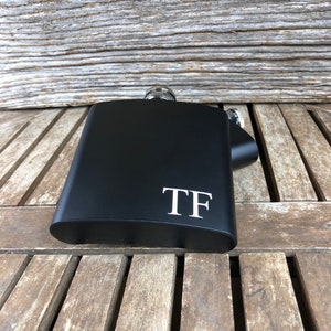 Flask for Men, Personalized Groomsmen Flask, Engraved Hip Flask, Custom Groomsman Flask, Monogrammed Flask, Flask for Groomsmen, Groomsmen