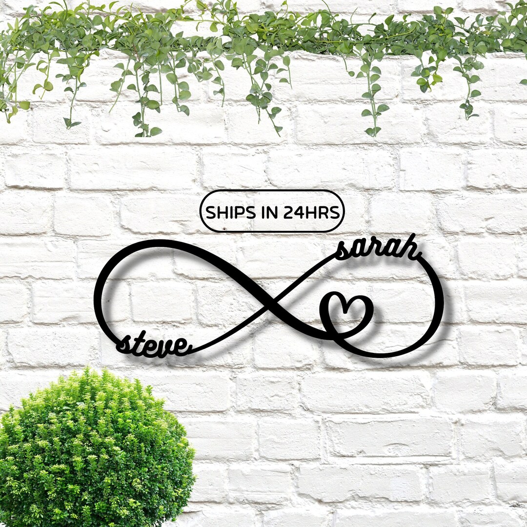 Metal Infinity Sign Mom and Son Sign Mom and Daughter Sign - Etsy