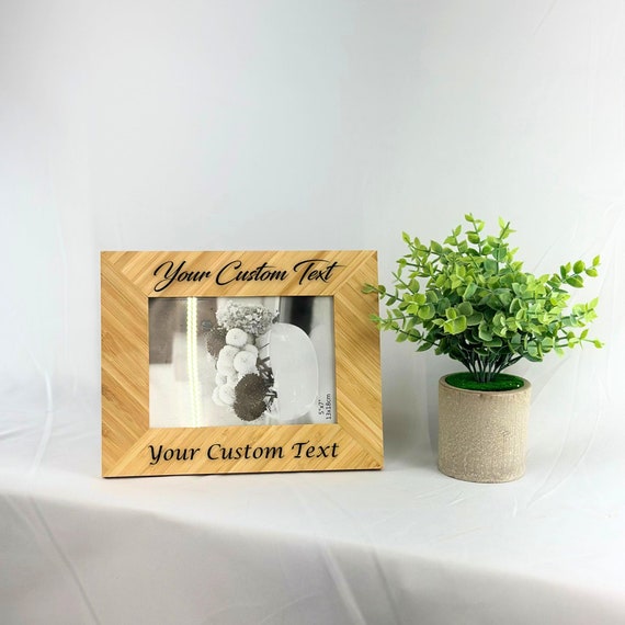 Personalized picture frame custom picture engraved picture gift for him  gift for her anniversary gifts gift for husband gift for boyfriend