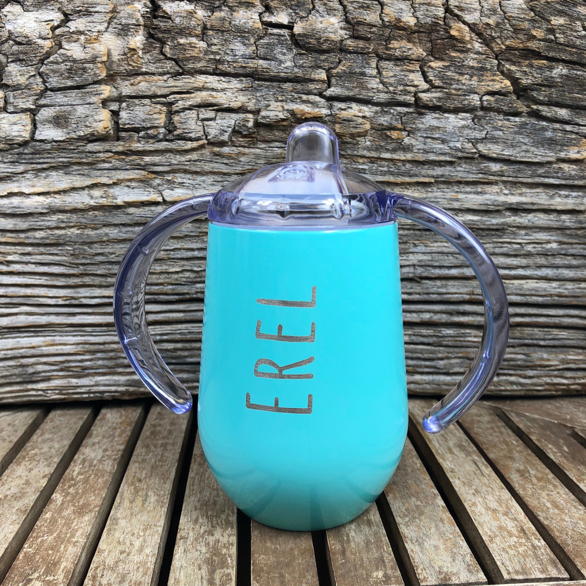 Personalized Sippy Cup, Stainless Steel Toddler Cup, Birthday Gift