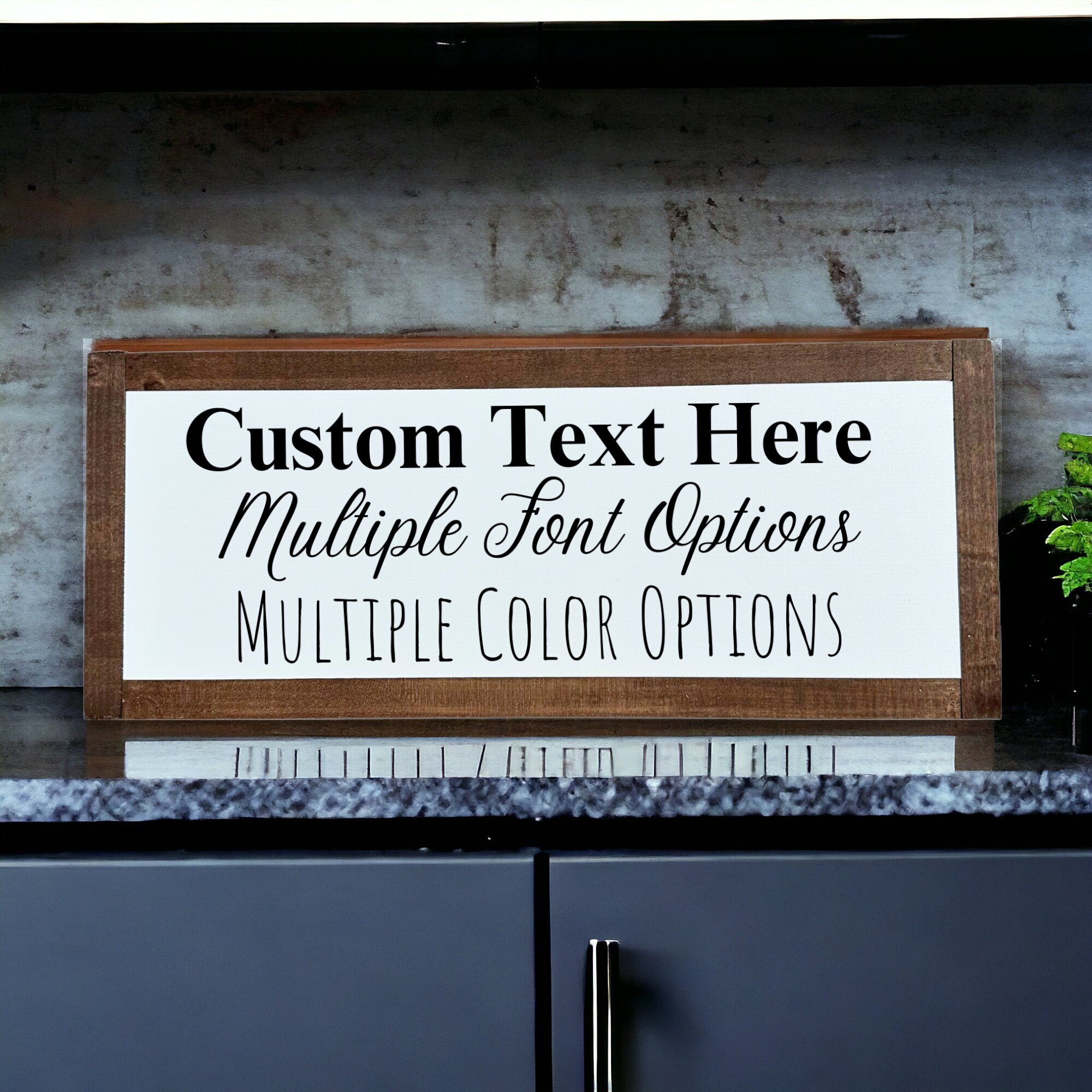 Custom Sign, Quote on Sign, Personalized Sign, Make Your Own Sign ...