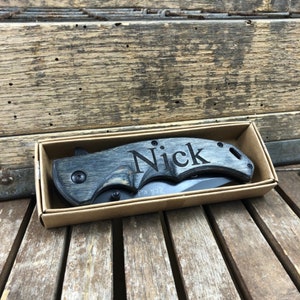 Groomsman Knife, Groomsmen Knife, Personalized guy gift,Personalized Knife, Valentines gift, engraved pocket knife, groomsmen knives, custom