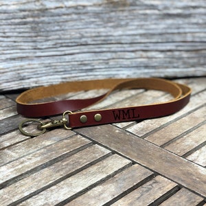 Engraved Leather Lanyard, Custom leather Badge, Groomsmen Gift, Groomsman Leather lanyard, Husband gift, wife gift, son gift, daughter gift image 6