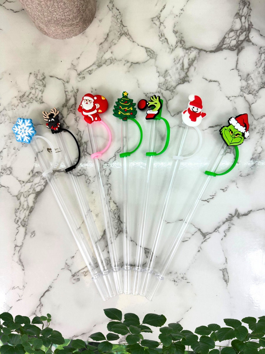 christmas straw toppers stanley｜TikTok Search