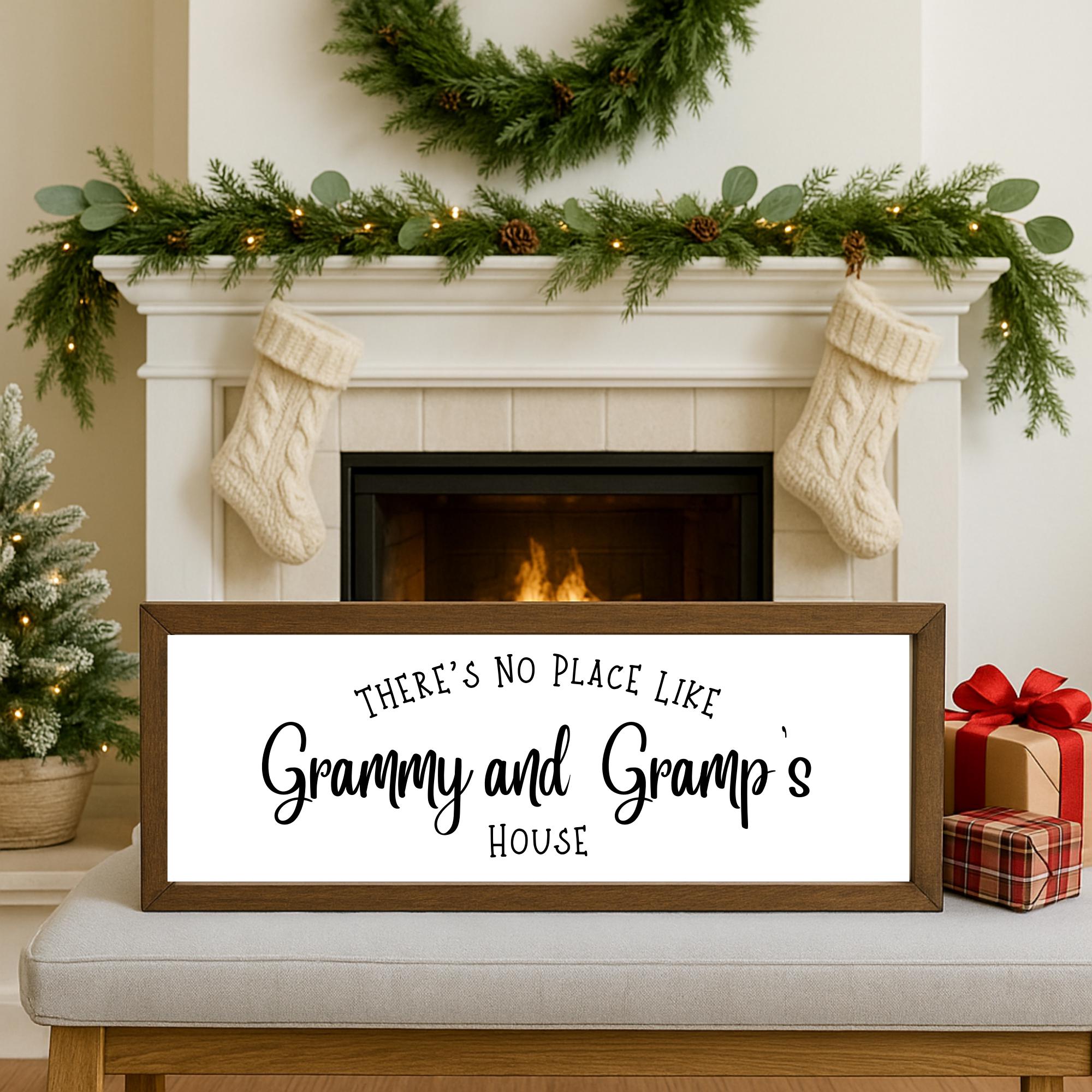 There's No Place Like Grandma & Grandpa's House, Grandparents Sign ...