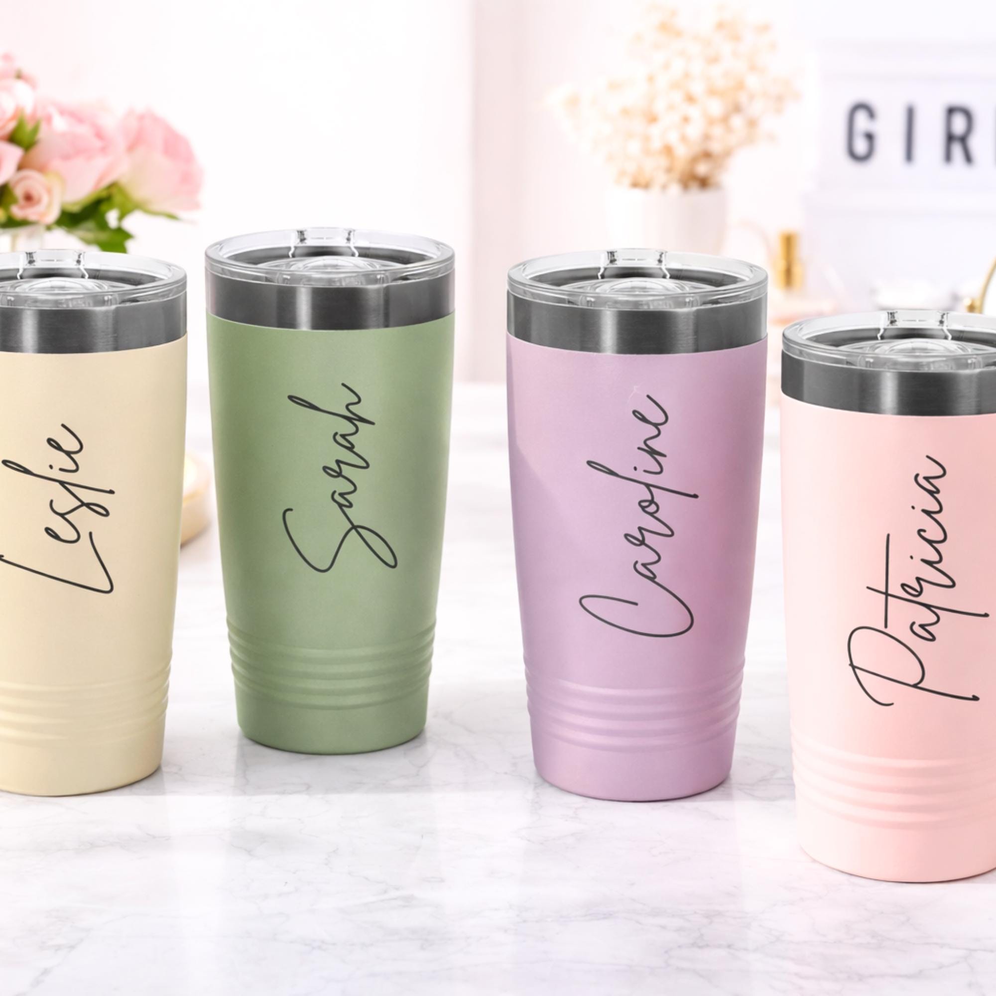 Plastic Handled Travel Mugs 20oz - Etsy