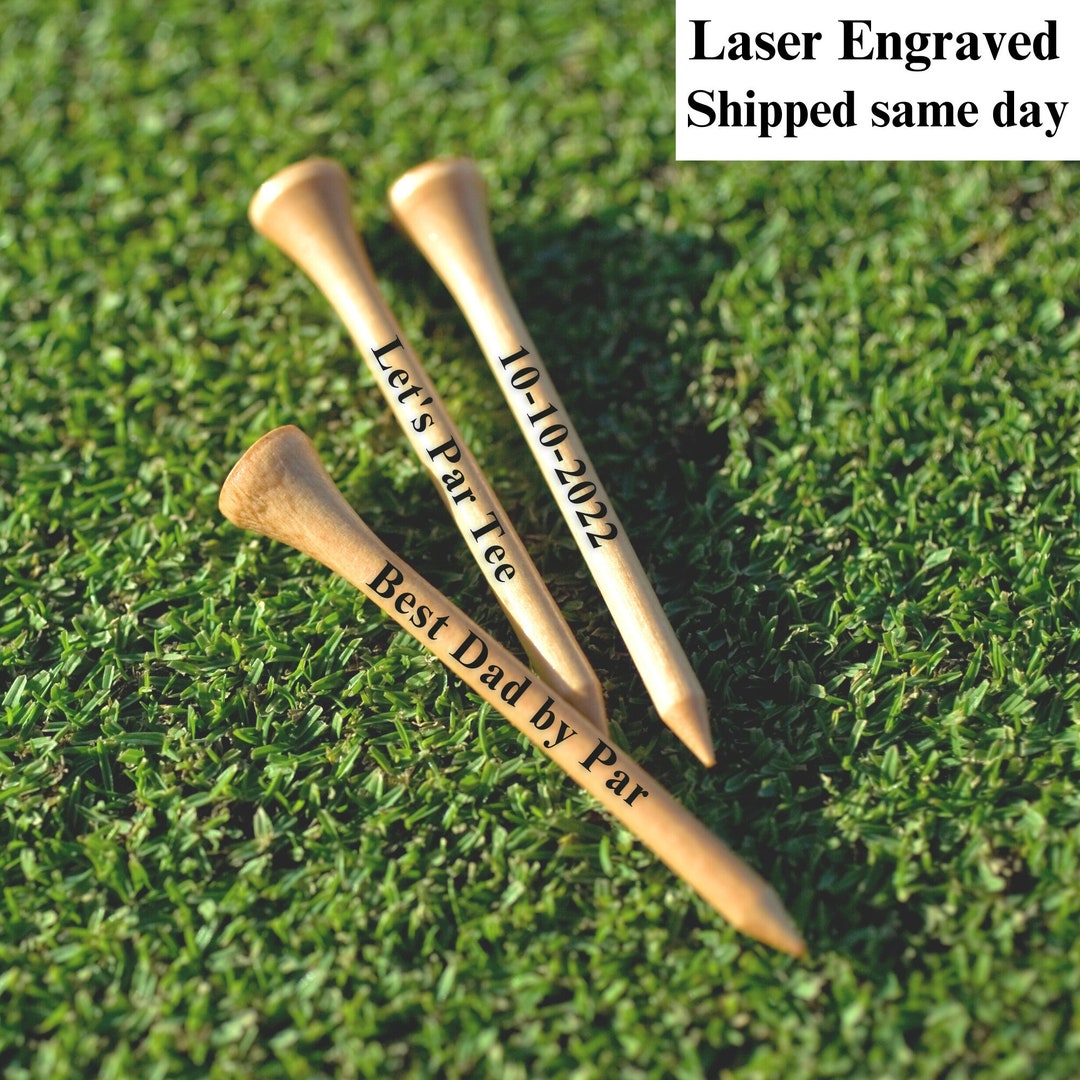 Personalized Golf Tees, Engraved Golf Tees, Engraved Golf Gift, Custom