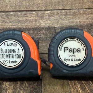 Tape Measure Personalized Wedding Gift for Him, Anniversary Gift, Christmas Gift for Husband, Boyfriend Gift, Gift for dad, gift for papa