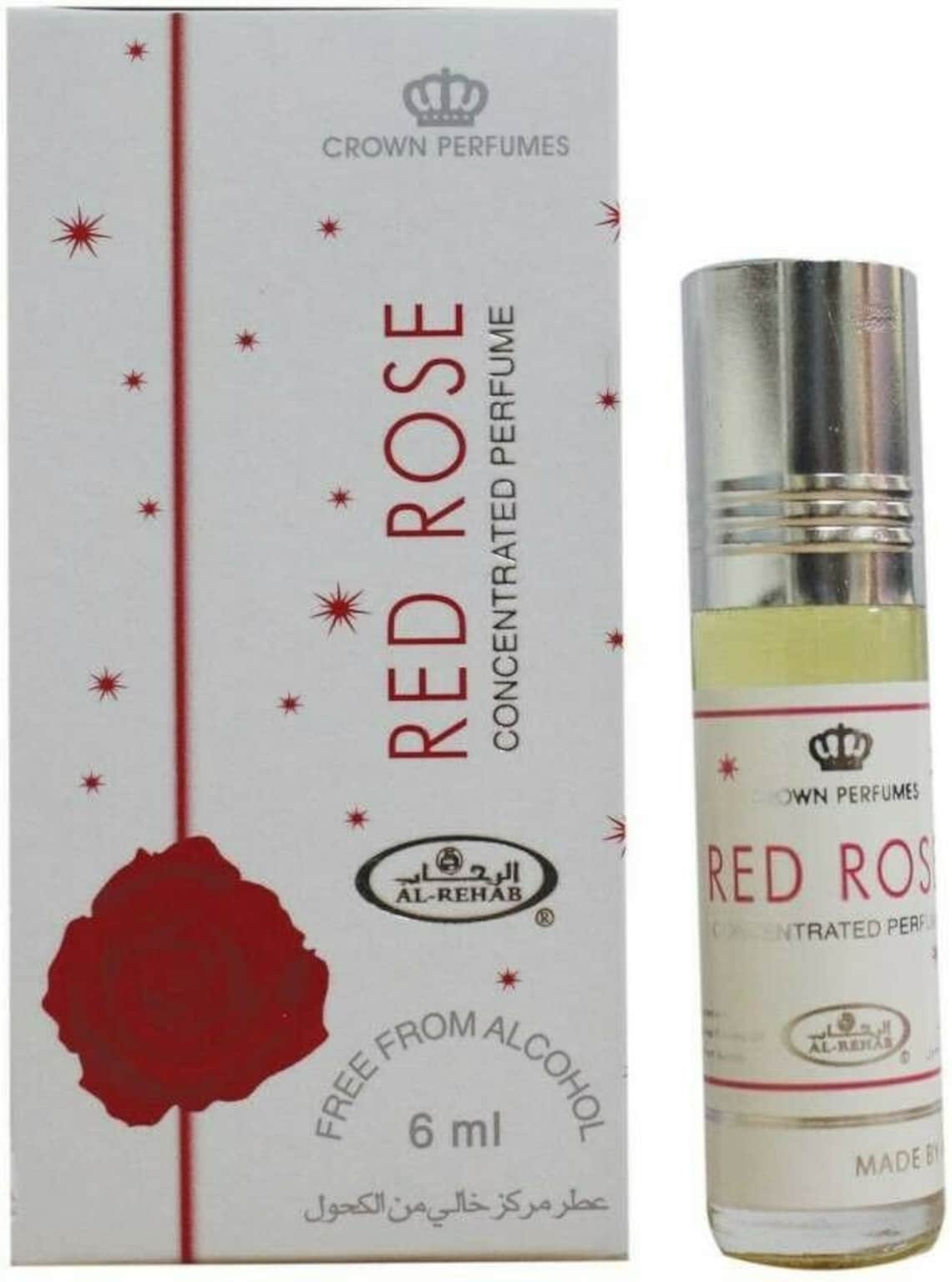 Crown Perfumes Red Rose Concentrated 6ML Original Bring True Etsy