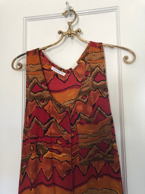 Vintage express dress, size Large, desert feel - image 3