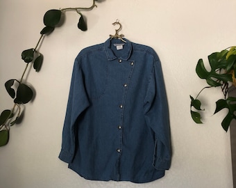 Vintage denim western shirt. Size XL