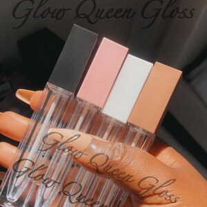 7ml Empty Square Lipgloss Tubes w/ Custom Logo + Boxes