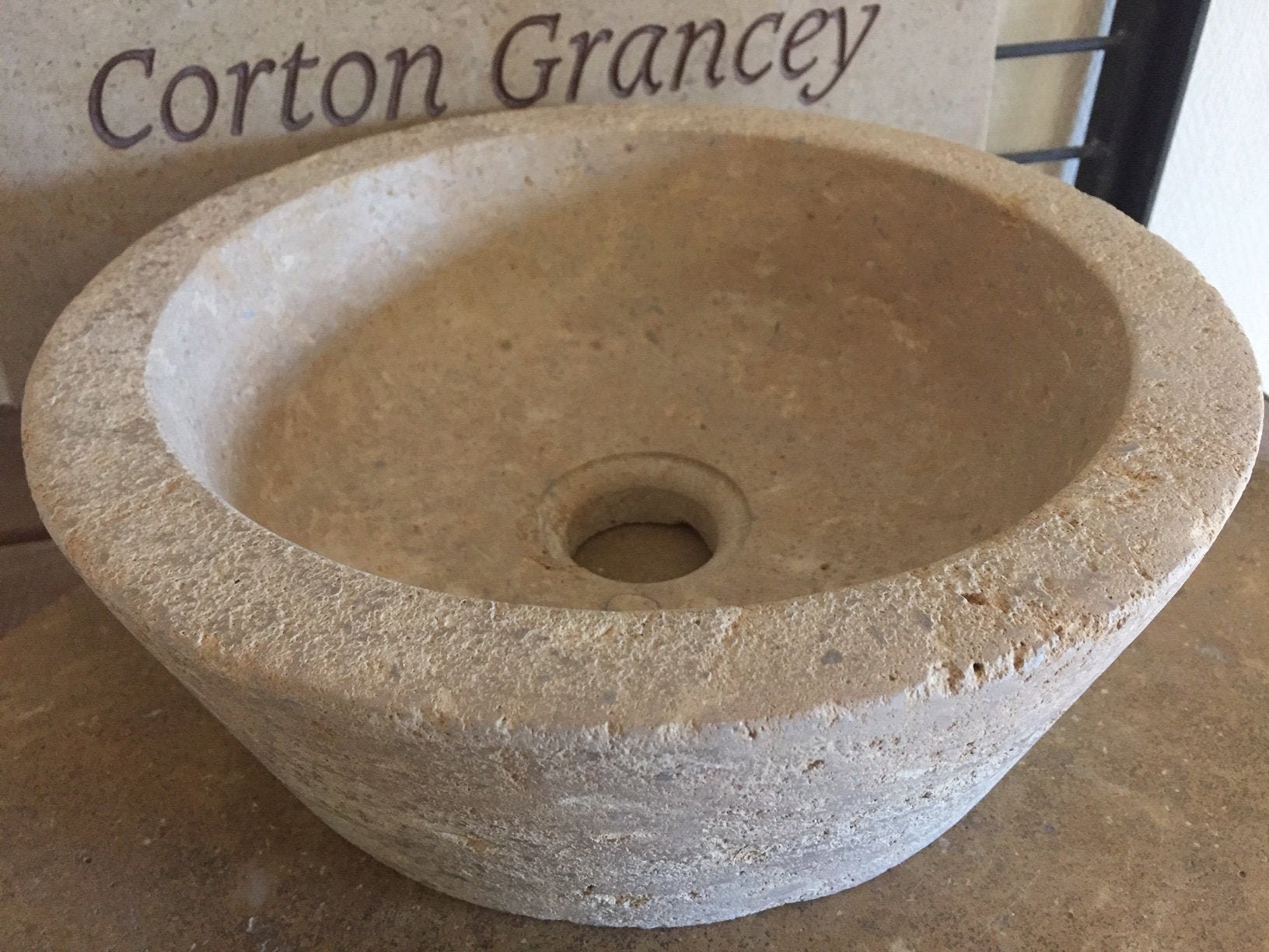 Lavabo en Calcaire de Bourgogne - Pommard