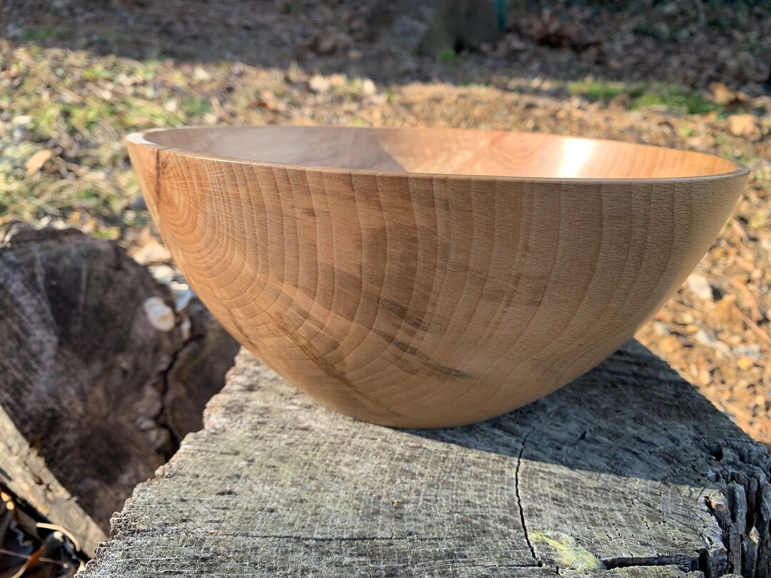 Beechwood Bowl Etsy