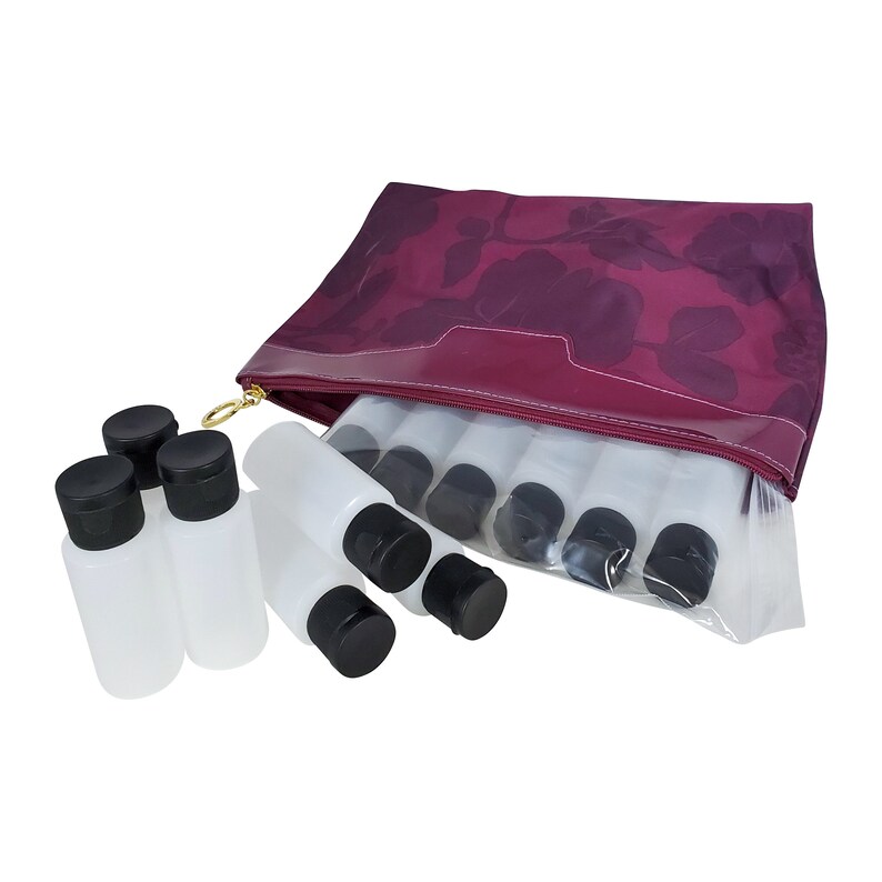 Kelkaa 1oz HDPE Durable Plastic Travel Size Bottles With Black Etsy