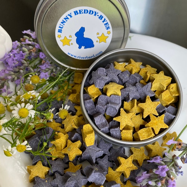 ORIGINAL Beddy-Bye Bedtime Treats with Lavender and Chamomile-Tiny Little Stars For Bun's Sweet Dreams - FREE SHIPPING!