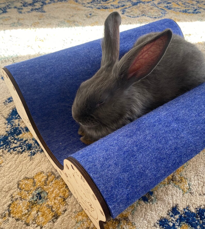 Bunny Sleigh Bed Unique burrow Design Rabbit Bed Etsy