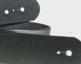 Correa de guitarra de una pieza de 2" de ancho en tres colores