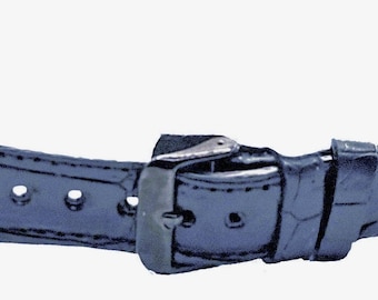 Correa para Apple Watch de piel de cocodrilo americana en 3 colores