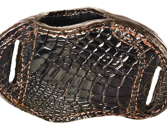 Funda de cadera Bulldog, tipo caimán o serpiente de cascabel