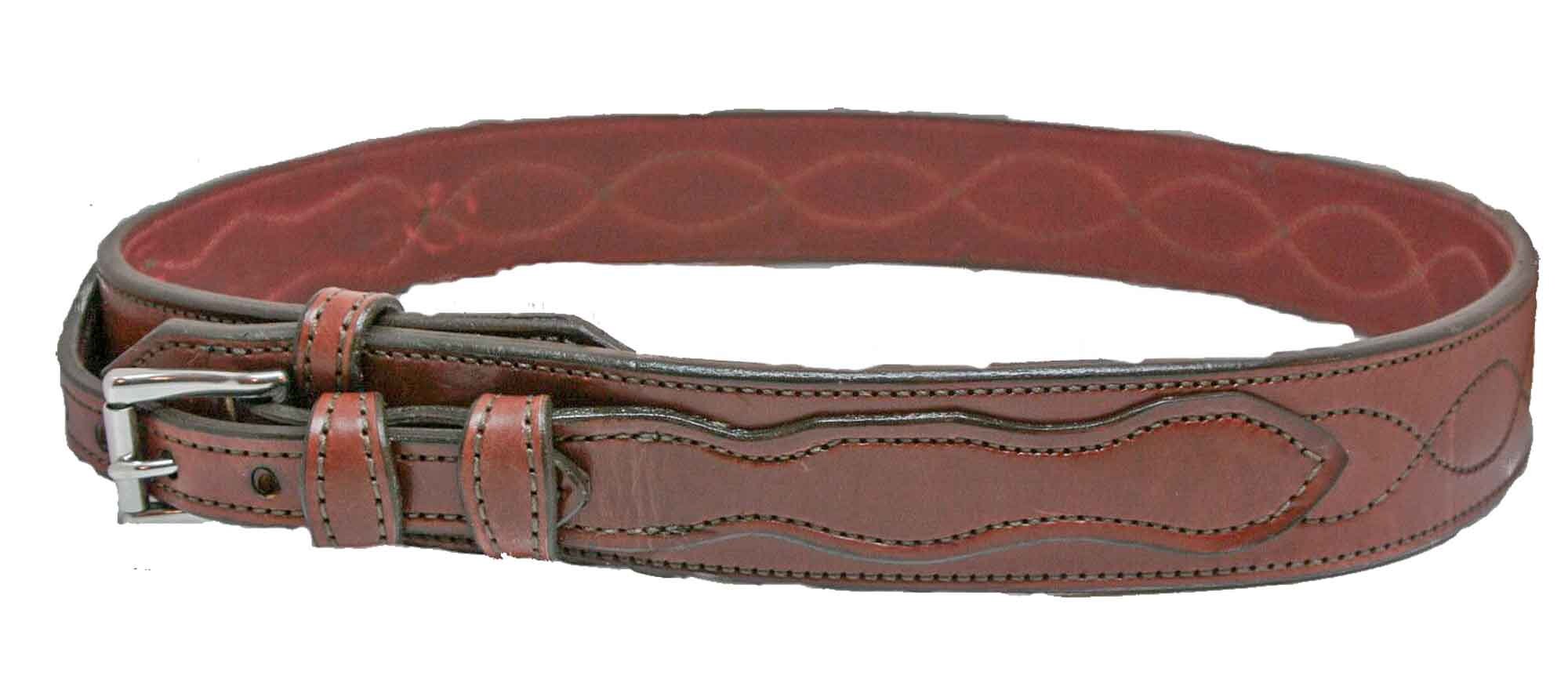 Heavy Ranger Gun Belt 1012oz English Bridle Leather 5 Oz Etsy